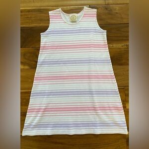 The Beaufort Bonnet Company TBBC Girl’s Striped Sleeveless Dress Size 14